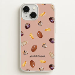 Crystal Hoarder Pattern  - Goth Aesthetic Phone Case for iPhone 13 Mini
