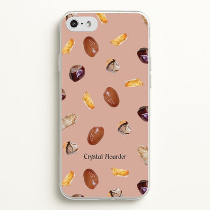 Crystal Hoarder Pattern  - Goth Aesthetic Phone Case for iPhone 5 / 5s / SE 2016