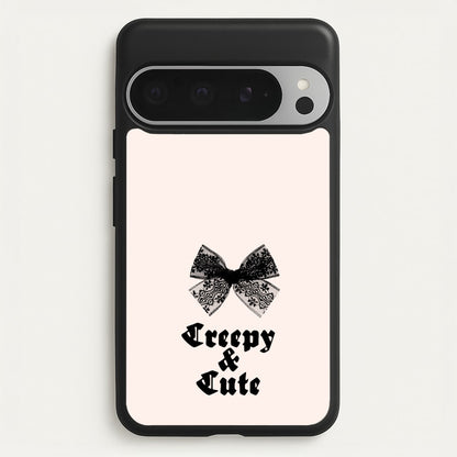 Creepy And Cute Coquette  - Goth Aesthetic Phone Case for Google Pixel 9 Pro XL