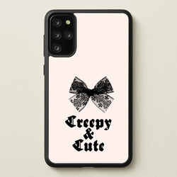Creepy And Cute Coquette  - Goth Aesthetic Phone Case for Galaxy S20 Plus