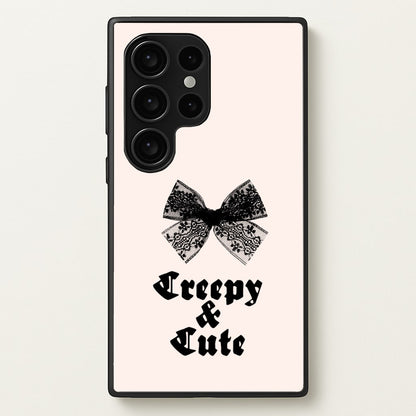 Creepy And Cute Coquette  - Goth Aesthetic Phone Case for Galaxy S24 Ultra