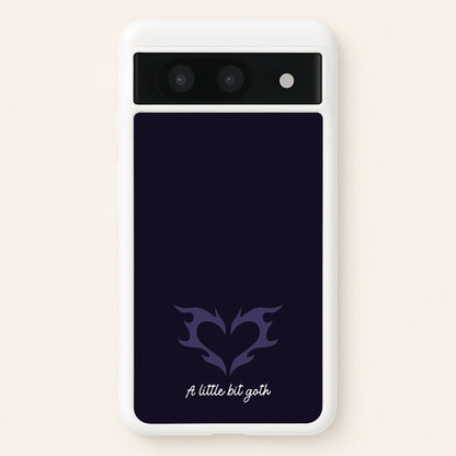 A Little Bit Goth Purple  - Goth Aesthetic Phone Case for Google Pixel 8a