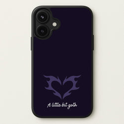 A Little Bit Goth Purple Phone Case for iPhone 17