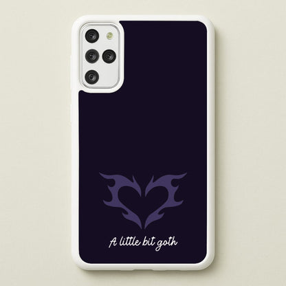 A Little Bit Goth Purple  - Goth Aesthetic Phone Case for Galaxy S20 Plus