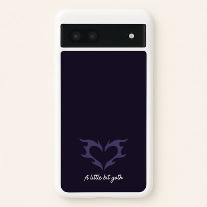 A Little Bit Goth Purple  - Goth Aesthetic Phone Case for Google Pixel 6a