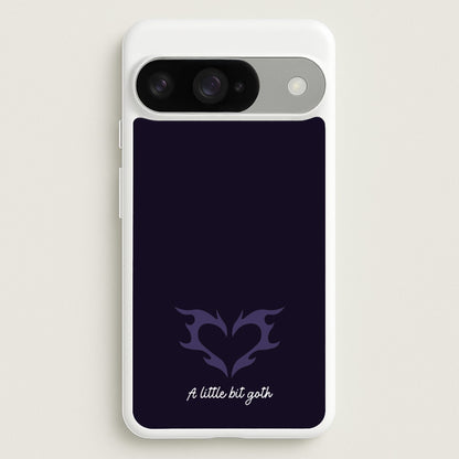 A Little Bit Goth Purple Phone Case for Google Pixel 10 / 10 Pro