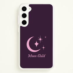 Moon Child   - Goth Aesthetic Phone Case for Galaxy S23