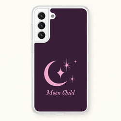 Moon Child   - Goth Aesthetic Phone Case for Galaxy S21