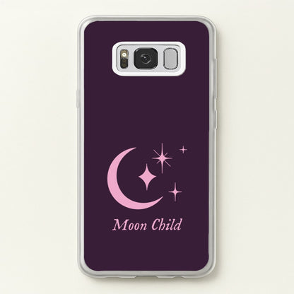 Moon Child   - Goth Aesthetic Phone Case for Galaxy S8