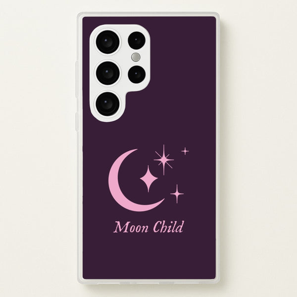 Moon Child   - Goth Aesthetic Phone Case for Galaxy S24 Ultra