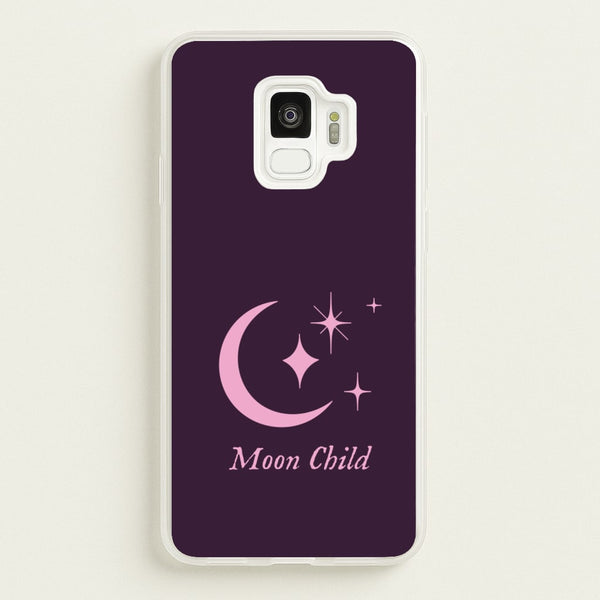 Moon Child   - Goth Aesthetic Phone Case for Galaxy S9
