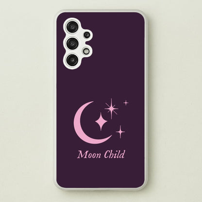 Moon Child   - Goth Aesthetic Phone Case for Galaxy A13