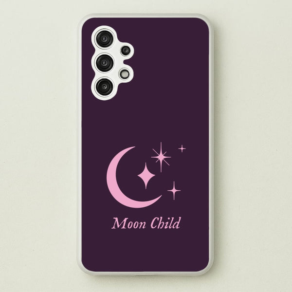Moon Child   - Goth Aesthetic Phone Case for Galaxy A13