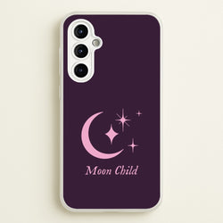 Moon Child   - Goth Aesthetic Phone Case for Galaxy A54