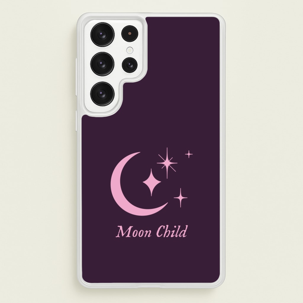 Moon Child   - Goth Aesthetic Phone Case for Galaxy S22 Ultra