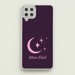 Moon Child   - Goth Aesthetic Phone Case for Galaxy A12