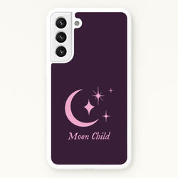 Moon Child   - Goth Aesthetic Phone Case for Galaxy S22 Plus
