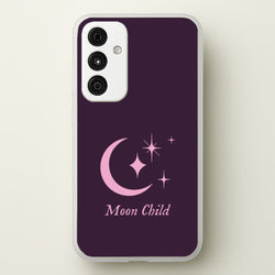 Moon Child   - Goth Aesthetic Phone Case for Galaxy A35