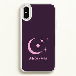 Moon Child   - Goth Aesthetic Phone Case for iPhone XS Max