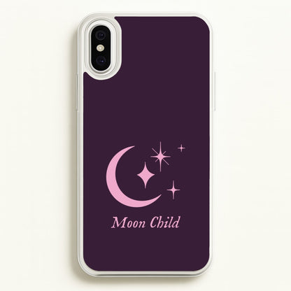 Moon Child   - Goth Aesthetic Phone Case for iPhone XS Max