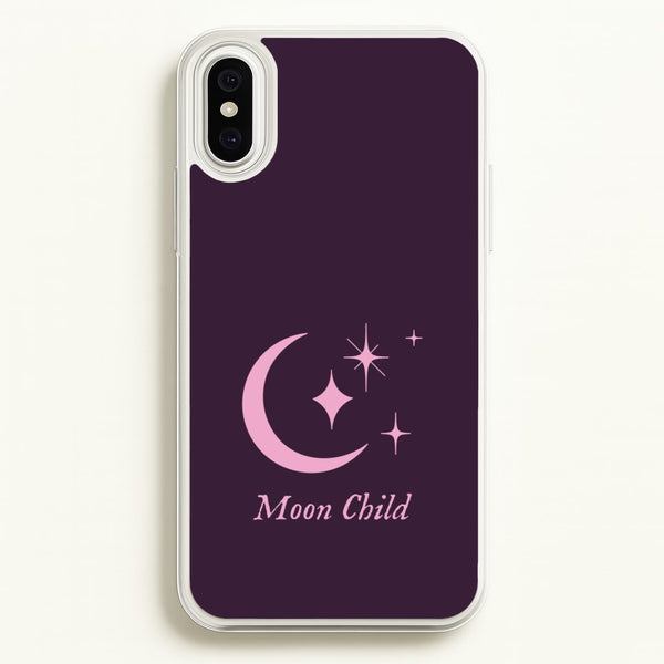 Moon Child   - Goth Aesthetic Phone Case for iPhone XS Max
