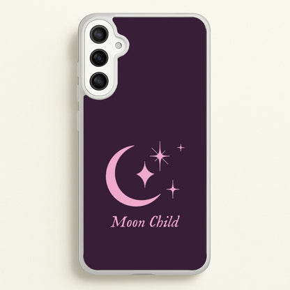 Moon Child   - Goth Aesthetic Phone Case for Galaxy A34