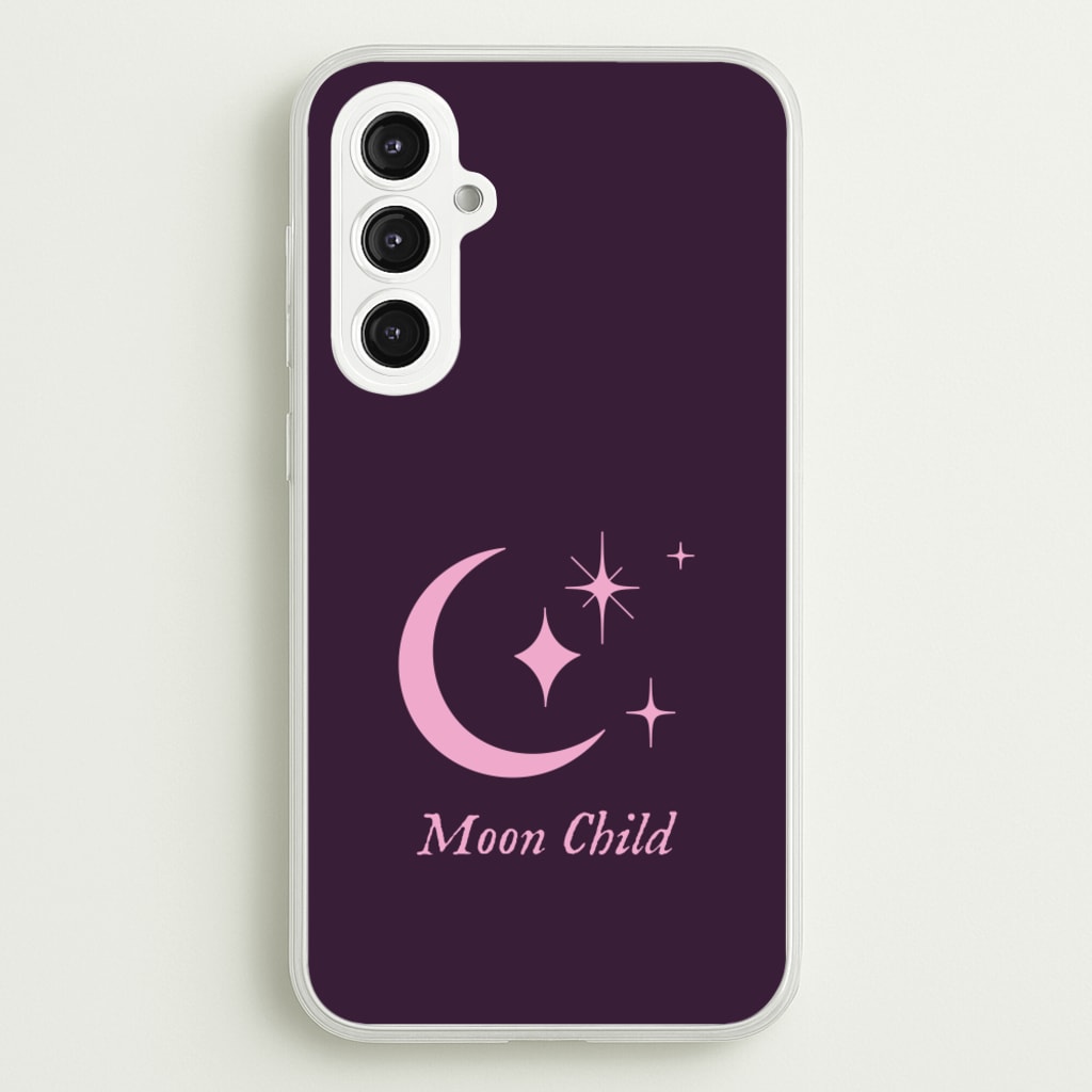 Moon Child   - Goth Aesthetic Phone Case for Galaxy S23FE