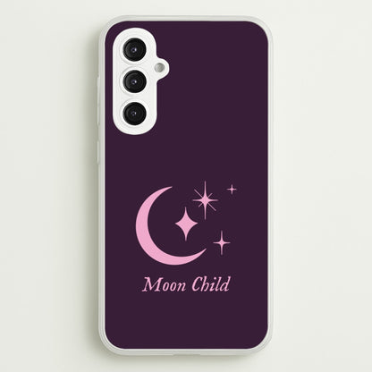 Moon Child   - Goth Aesthetic Phone Case for Galaxy S23FE