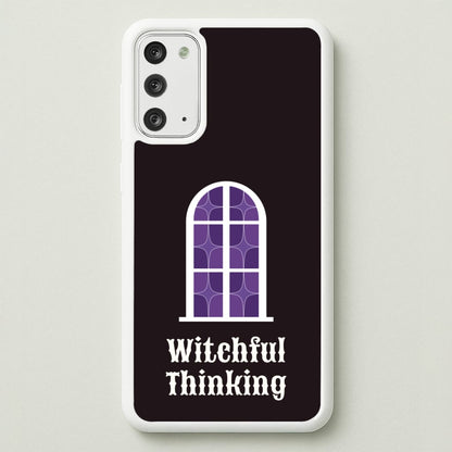 Witchful Thinking  - Goth Aesthetic Phone Case for Galaxy Note 20