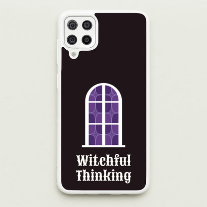 Witchful Thinking  - Goth Aesthetic Phone Case for Galaxy A12