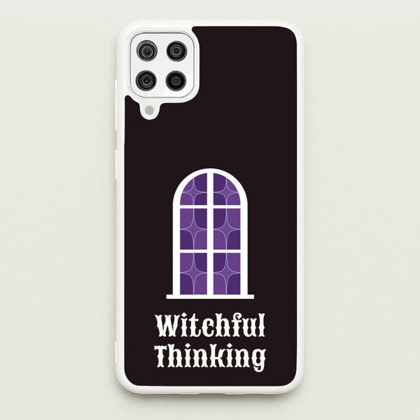 Witchful Thinking  - Goth Aesthetic Phone Case for Galaxy A12