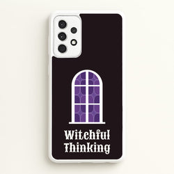 Witchful Thinking  - Goth Aesthetic Phone Case for Galaxy A52 / A52s