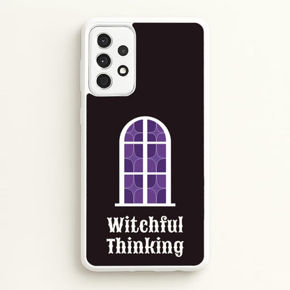 Witchful Thinking  - Goth Aesthetic Phone Case for Galaxy A52 / A52s