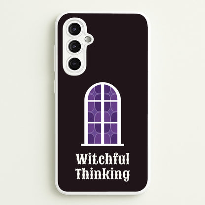 Witchful Thinking  - Goth Aesthetic Phone Case for Galaxy A14