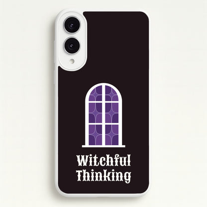 Witchful Thinking  - Goth Aesthetic Phone Case for Galaxy S25 Edge