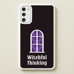 Witchful Thinking  - Goth Aesthetic Phone Case for Galaxy S20