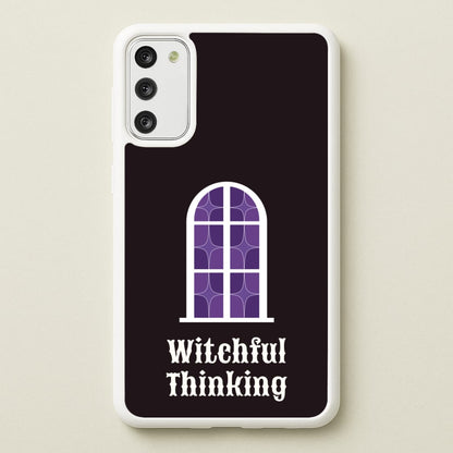 Witchful Thinking  - Goth Aesthetic Phone Case for Galaxy S20
