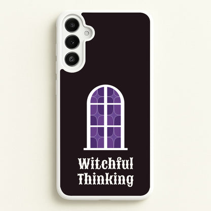 Witchful Thinking  - Goth Aesthetic Phone Case for Galaxy A34