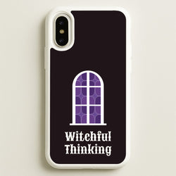 Witchful Thinking  - Goth Aesthetic Phone Case for iPhone X / XS