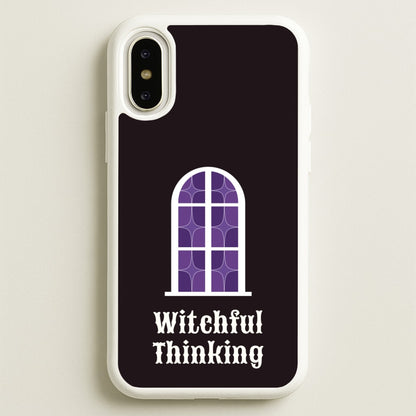 Witchful Thinking  - Goth Aesthetic Phone Case for iPhone X / XS