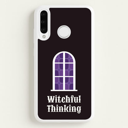 Witchful Thinking  - Goth Aesthetic Phone Case for Huawei P30 Lite