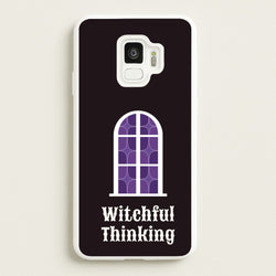 Witchful Thinking  - Goth Aesthetic Phone Case for Galaxy S9