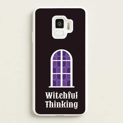 Witchful Thinking  - Goth Aesthetic Phone Case for Galaxy S9