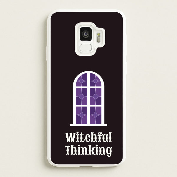 Witchful Thinking  - Goth Aesthetic Phone Case for Galaxy S9