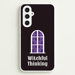 Witchful Thinking  - Goth Aesthetic Phone Case for Galaxy S23FE