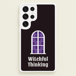 Witchful Thinking  - Goth Aesthetic Phone Case for Galaxy S22 Ultra