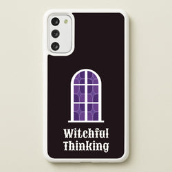 Witchful Thinking  - Goth Aesthetic Phone Case for Galaxy A41
