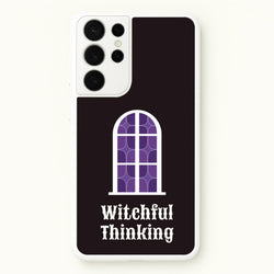 Witchful Thinking  - Goth Aesthetic Phone Case for Galaxy S21 Ultra