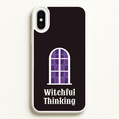 Witchful Thinking  - Goth Aesthetic Phone Case for iPhone XS Max