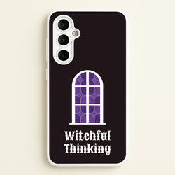 Witchful Thinking  - Goth Aesthetic Phone Case for Galaxy A54